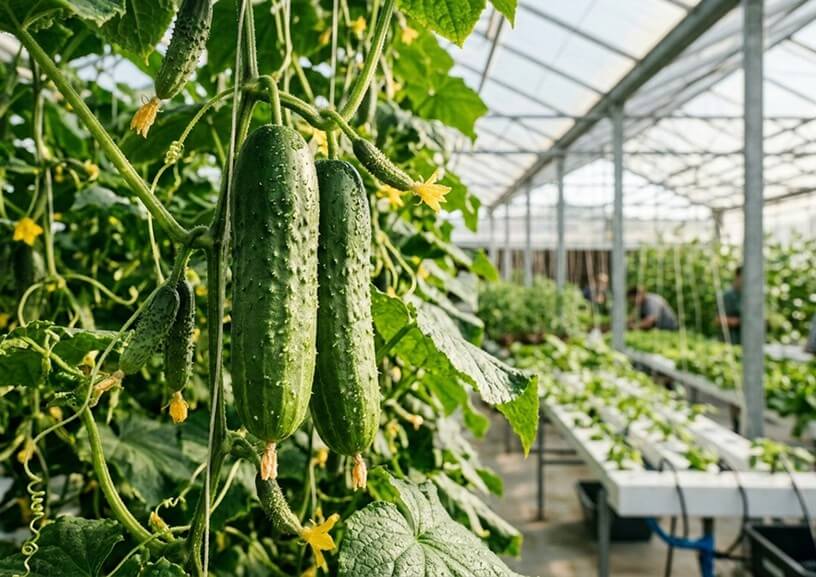 Farm Cucumbers