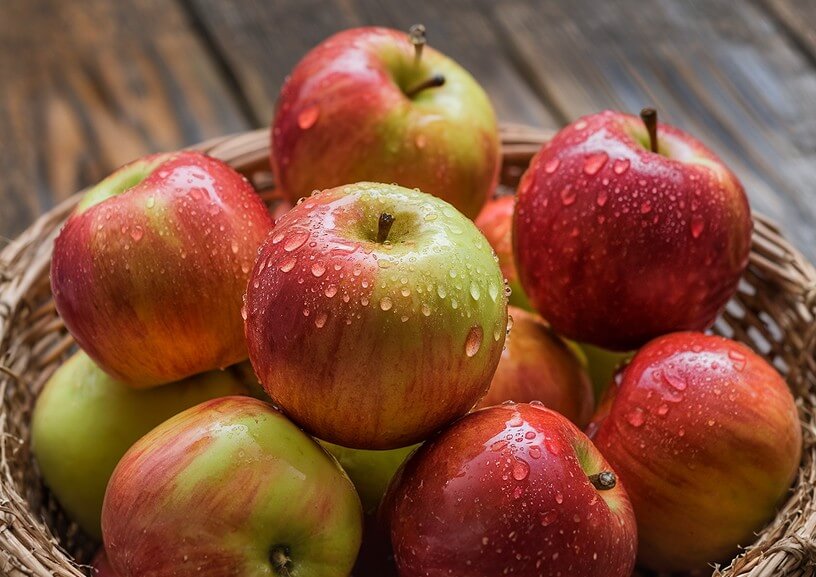 Organic Red Apples